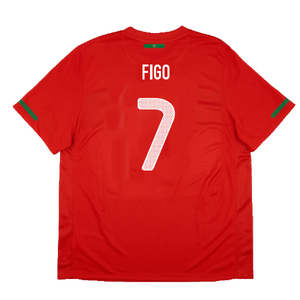 Portugal 2010-11 Home Shirt (XL) (Excellent) (Figo 7)_1