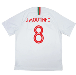 Portugal 2018-19 Away Shirt (L) (J Moutinho 8) (Good)_1