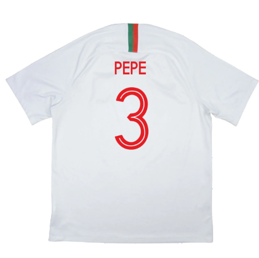 Portugal 2018-19 Away Shirt (L) (Pepe 3) (Good)_1