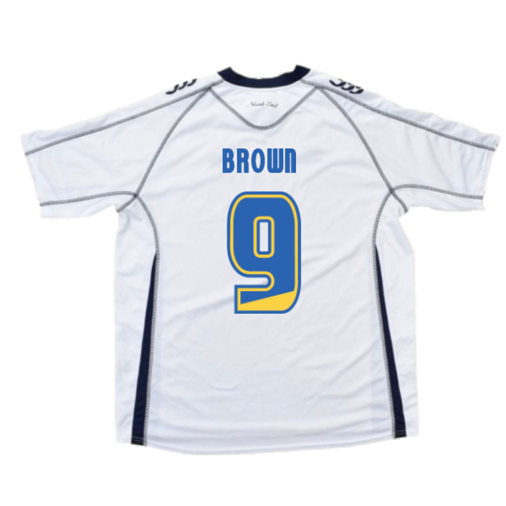 Preston North End 2009-10 Home Shirt (Very Good) (Brown 9)_1