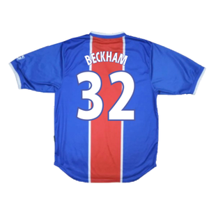 PSG 1999-00 Home Shirt (Good) (BECKHAM 32)_1