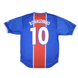 PSG 1999-00 Home Shirt (Good) (RONALDINHO 10)_1