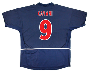 PSG 2002-03 Home Shirt (Very Good) (Cavani 9)_1