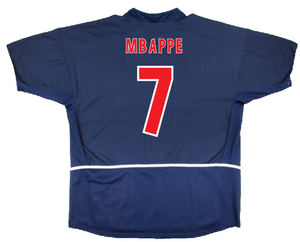 PSG 2002-03 Home Shirt (Very Good) (MBAPPE 7)_1