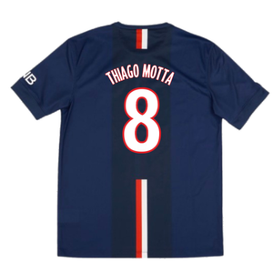 PSG 2014-15 Home Shirt (L) (Good) (Thiago Motta 8)_1