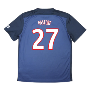 PSG 2015-16 Home Shirt (XL) (Mint) (Pastore 27)_1