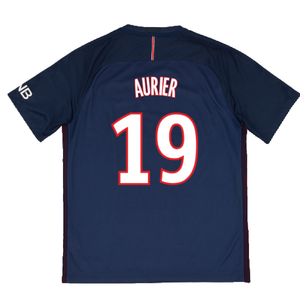 PSG 2016-17 Home Shirt (L) (Excellent) (Aurier 19)_1