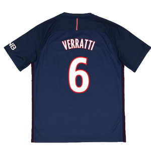 PSG 2016-17 Home Shirt (S) (Very Good) (Verratti 6)_1