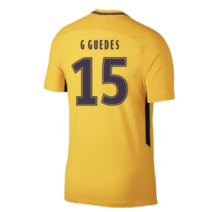 PSG 2017-18 Away Shirt (S) (Fair) (G Guedes 15)_1