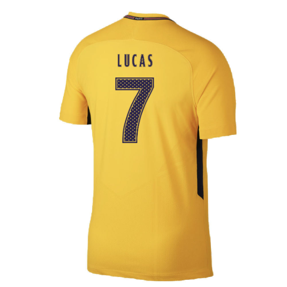 PSG 2017-18 Away Shirt (S) (Fair) (Lucas 7)_1