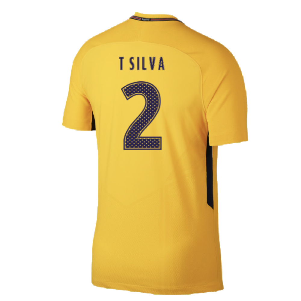 PSG 2017-18 Away Shirt (S) (Fair) (T Silva 2)_1