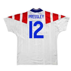 Rangers 1992-94 Away (M) (Excellent) (Pressley 12)_1