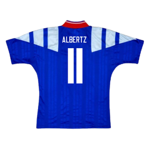 Rangers 1992-94 Home Shirt (S) (Good) (ALBERTZ 11)_1