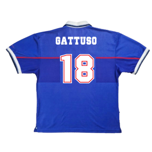 Rangers 1997-99 Home Shirt (XL Boys) (Excellent) (GATTUSO 18)_1