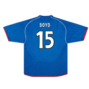 Rangers 2005-06 Home Shirt (Very Good) (Boyd 15)_1