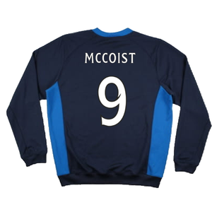 Rangers 2010-12 Long Sleeve Umbro Training Shirt (XL) (MCCOIST 9) (Excellent)_1