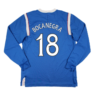 Rangers 2011-12 Home Long Sleeve Shirt (Sponsorless) (S) (Good) (Bocanegra 18)_1