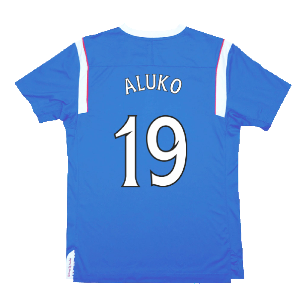 Rangers 2011-12 Home Shirt (M) (Excellent) (Aluko 19)_1