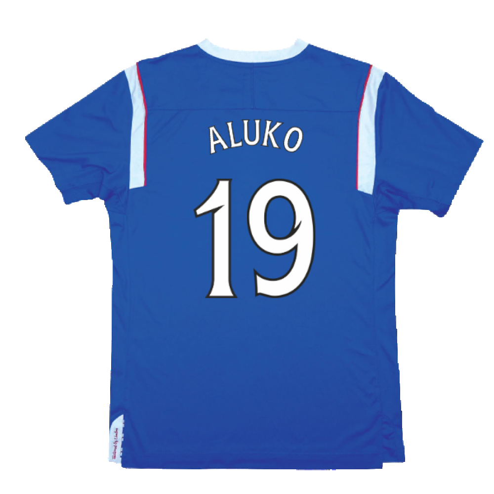 Rangers 2011-12 Home Shirt (S) (Excellent) (Aluko 19)_1