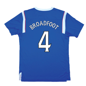 Rangers 2011-12 Home Shirt (Very Good) (Broadfoot 4)_1