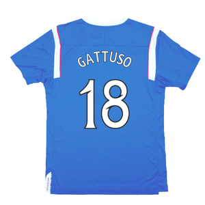 Rangers 2011-12 Home Shirt (M) (Excellent) (Gattuso 18)_1