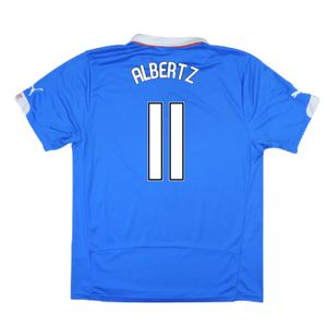 Rangers 2014-15 Home Shirt ((Excellent) L) (ALBERTZ 11)_2