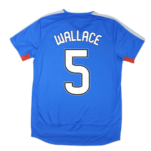 Rangers 2015-16 Home Shirt ((Excellent) S) (Wallace 5)_2