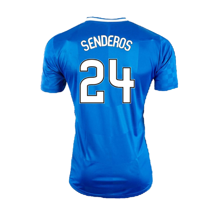 Rangers 2016-17 Home Shirt (XL) (Very Good) (Senderos 24)