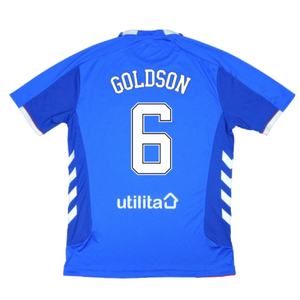 Rangers 2018-19 Home Shirt ((Excellent) L) (GOLDSON 6)_2