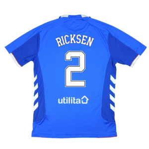 Rangers 2018-19 Home Shirt ((Excellent) L) (RICKSEN 2)_2