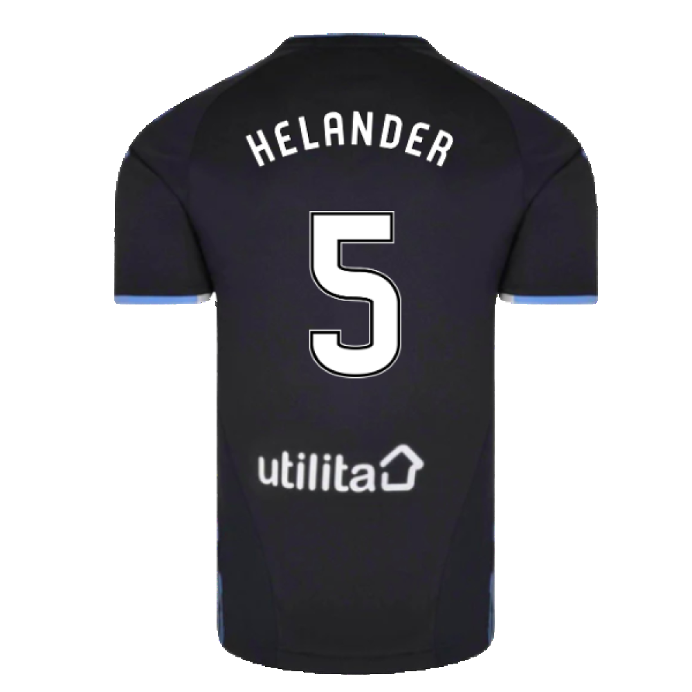 Rangers 2019-20 Away Shirt (Sponsorless) (2XLB) (Helander 5) (BNWT)_1