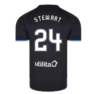 Rangers 2019-20 Away Shirt (Sponsorless) (2XLB) (Stewart 24) (BNWT)_1