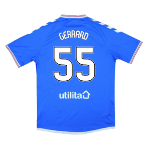 Rangers 2019-20 Home Shirt (Very Good) (Gerrard 55)_1