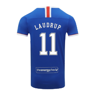 Rangers 2020-21 Home Shirt (4XL) (Excellent) (LAUDRUP 11)_1