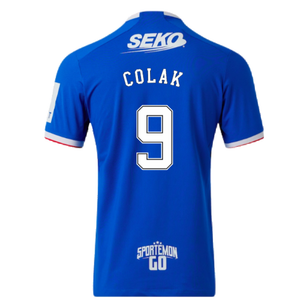 Rangers 2022-23 Home Shirt (M) (Mint) (COLAK 9)_1