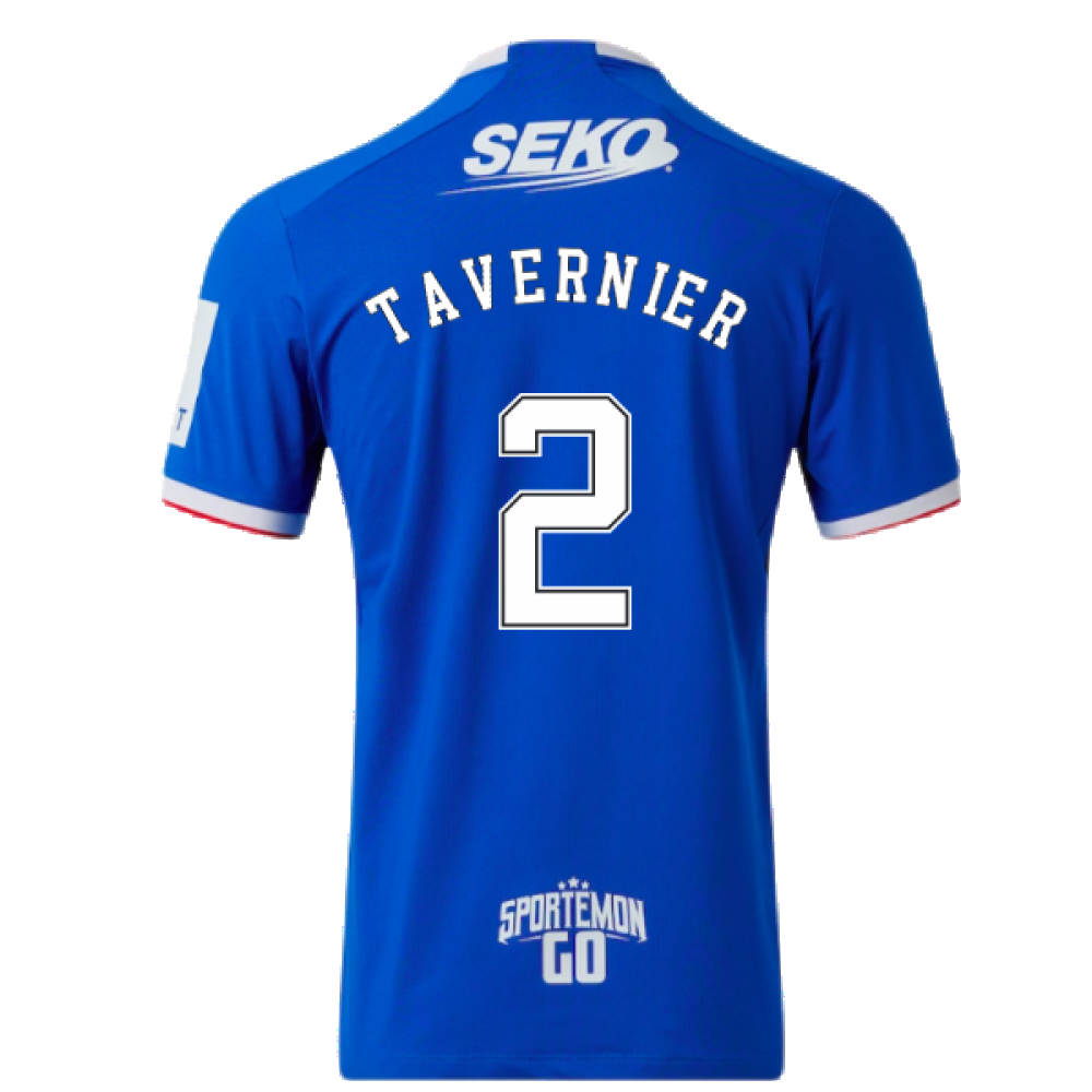 Rangers 2022-23 Home Shirt (3XL) (TAVERNIER 2) (Mint)_1