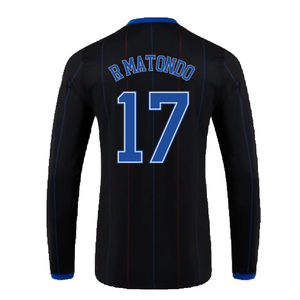 Rangers 2022-23 Long Sleeve Fourth Shirt (XXL) (Excellent) (R MATONDO 17)_1