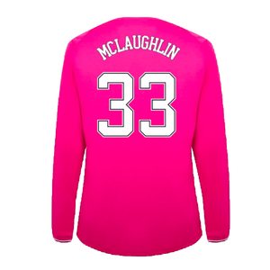 Rangers 2022-23 Long Sleeve Goalkeeper Away Shirt (Sponsorless) (Womens 10) (Excellent) (McLaughlin _1