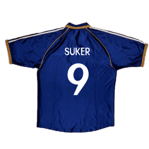 Real Madrid 1998-99 Third Shirt (S) (Very Good) (Suker 9)_1