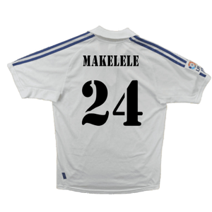 Real Madrid 2001-02 Home Shirt (Very Good) (Makelele 24)_1