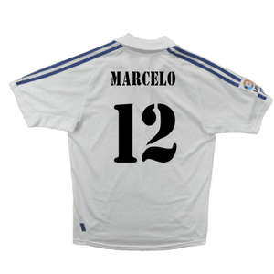 Real Madrid 2001-02 Home Shirt (Very Good) (Marcelo 12)_1