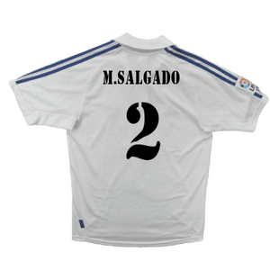 Real Madrid 2001-02 Home Shirt (Very Good) (M.Salgado 2)_1