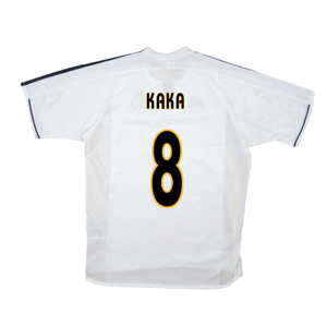 Real Madrid 2003-04 Home Shirt (S) (Good) (Kaka 8)_1