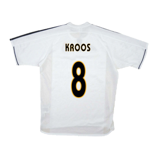 Real Madrid 2003-04 Home Shirt (M) (Good) (Kroos 8)_1