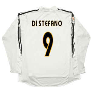 Real Madrid 2004-05 Long Sleeve Home Shirt (M) (Excellent) (DI STEFANO 9)_1