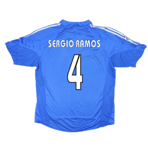 Real Madrid 2004-05 Third Shirt (L) (Excellent) (SERGIO RAMOS 4)_1