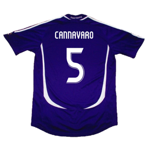 Real Madrid 2006-2007 Third Shirt (S) (Excellent) (Cannavaro 5)_1