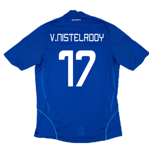 Real Madrid 2008-09 Away Shirt (S) (Very Good) (V.Nistelrooy 17)_1