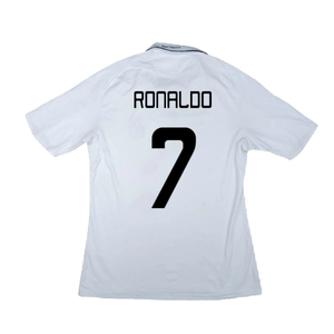 Real Madrid 2008-09 Home Shirt (L) (Very Good) (Ronaldo 7)_1