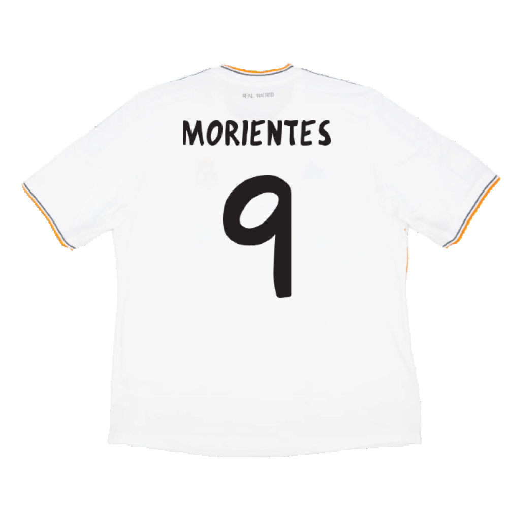 Real Madrid 2013-14 Home (M) (Very Good) (MORIENTES 9)_1